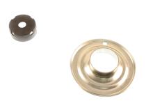 Suspension Shock Absorber Twintube Front Audi A4 2009-2005 A4 Quattro 2009-2005 Clevis Stem Black Paint B4 OE Replacement Bilstein