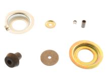 Suspension Shock Absorber Monotube Rear BMW 528i 1981-1979 530i 1978-1975 Eye 14mm Stem Yellow Paint B6 Performance Bilstein