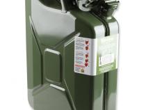 Jerry Can Green 5.3 Gallon 20 Liter Steel w/ Safety Cap and Spout Anvil Offroad
