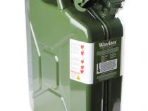 Jerry Can Green 5.3 Gallon 20 Liter Steel w/ Safety Cap and Spout Anvil Offroad