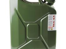Jerry Can Green 5.3 Gallon 20 Liter Steel w/ Safety Cap and Spout Anvil Offroad