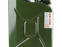 Jerry Can Green 5.3 Gallon 20 Liter Steel w/ Safety Cap and Spout Anvil Offroad