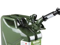 Jerry Can Green 5.3 Gallon 20 Liter Steel w/ Safety Cap and Spout Anvil Offroad