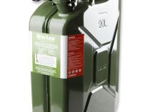 Jerry Can Green 5.3 Gallon 20 Liter Steel w/ Safety Cap and Spout Anvil Offroad