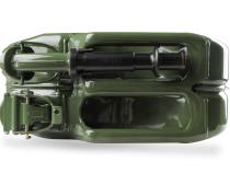 Jerry Can Green 5.3 Gallon 20 Liter Steel w/ Safety Cap and Spout Anvil Offroad
