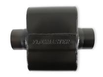 10 Series Delta Force Race Muffler 10 Series Race Muffler 2.50 Center In 2.50 Center Out Low Profile Aggressive Sound Flowmaster