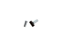 Suspension Shock Absorber Eye 5/8in/Eye 5/8in Zinc Plated Monotube Non-Adjustable Smooth Body (Non-Coilover) Collapsed Length 17.01 Black Bellows Boot B8 5165 Bilstein
