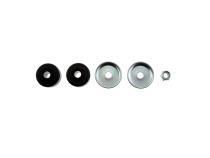 Suspension Shock Absorber Eye 5/8in/Stem Zinc Plated Monotube Non-Adjustable Smooth Body (Non-Coilover) Collapsed Length 11.89 B8 5125 Bilstein
