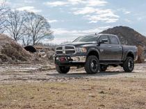 6.0 Inch Dodge Suspension Lift Kit Vertex Struts and V2 Shocks 12-Up Ram 1500 4WD) Rough Country