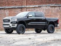5 Inch RAM Suspension Lift Kit w/V2 Shocks 19-Up RAM 1500 4WD Air Ride Rough Country