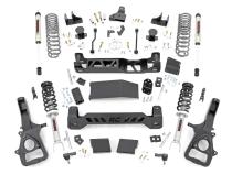6 Inch RAM Suspension Lift Kit w/Loaded Struts and V2 Shocks 19-23 RAM 1500 4WD 22XL Factory Wheel Models Rough Country
