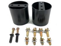 Suspension Air Bag Spacers 4 Inch Non Tapered Pair Tuff Country