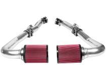370Z Air Intake Gen 3 Dual Hi Flow Ultra Long Tube Z34 Oil Filter for 09-20 Nissan 370Z Stillen