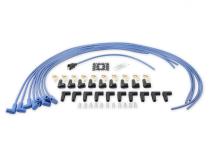 Spark Plug Wire Set- 8MM Blue Wire With Blue 90 Deg Boots 4041B, Spark Plug Wires, Super Stock, Spiral Core, 8Mm, Blue, Set ACCEL