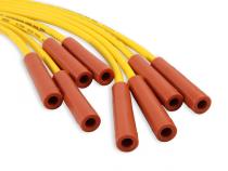 Spark Plug Wire Set Super Stock Graphite Core 8MM GM V8 1975-90 Yellow This 8MM Custom Fit Super Stock Spark Plug Wire Set Fits Select GM V8 Applications 1975-90 ACCEL