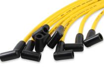Spark Plug Wire Set Super Stock Graphite Core 8MM GM V8 1975-90 Yellow This 8MM Custom Fit Super Stock Spark Plug Wire Set Fits Select GM V8 Applications 1975-90 ACCEL