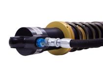 Suspension Shock Absorber and Coil Spring Assembly Monotube Rear Right Can-Am Maverick X3 Max RS Turbo R Type III Hard Anodized Black Hawk Powersports Bilstein