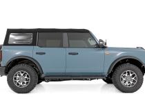 BA2 Running Boards Side Step Bars 4-Door Ford Bronco 21-Up Rough Country