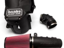 Ram-Air Cold-Air Intake System Oiled Filter for 20-22 Ford F250/F350/F450 6.7L Power Stroke Banks Power