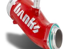 Monster-Ram Turbo Inlet Elbow 17-25 Chevy/GMC 2500/3500 6.6L Duramax L5P Red Powdercoat Banks Power