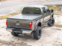 Hard Folding Bed Cover 6.7 Ft Bed 17-21 Ford Super Duty 2WD/4WD Rough Country