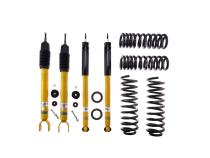 Suspension Kit Mercedes-Benz E320 2005-2003 Monotube Front Lowered Height 35-40mm, up to 1160kg Axle Load Rear Lowered Height 30mm, up to 1230kg Axle Load Without Air or Self-Leveling Suspension B12 (Pro-Kit) Bilstein