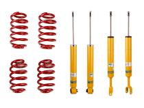 Suspension Kit Audi A4 2003-2002 Monotube Front Lowered Height 45-50mm, up to 1140kg Axle Load Rear Lowered Height 35-40mm, up to 1035kg Axle Load To Chassis # 8E-2-400 000 B12 (Pro-Kit) Bilstein