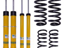 Suspension Kit Audi A4 2020-2017 Monotube Front Lowered Height 30mm, up to 1160kg Axle Load Rear Lowered Height 30mm, up to 1180kg Axle Load 53mm Outside Strut Diameter Without Electronic Suspension B12 (Pro-Kit) Bilstein