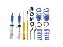 Suspension Kit Audi A3 2013-2006 Monotube Front Lowered Height 20-30mm up to 1210kg Axle Load Rear Lowered Height 10-30mm up to 1100kg Axle Load Without Electronic Suspension With 55mm Outside Strut Diameter B14 (PSS) Bilstein