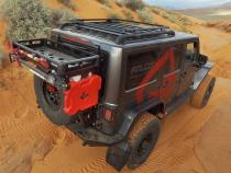 07-18 Wrangler JK Alta Cargo Rack Black Rails TeraFlex