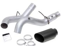 Monster Exhaust System Single Exit Black Tip for 20-22 Chevy/GMC 2500/3500 Banks Power