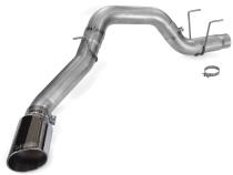 Monster Exhaust System for 19-24 Ram 3500 6.7L Cummins Crew Cab Long Bed (DRW) Chrome-Plated Stainless Tip Banks Power