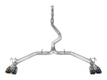 Honda Civic Cat-Back Exhaust Burnt Blue Tip For 22+ 1.5T Honda Civic Stillen