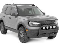 Nudge Bar 4 Inch Round Led (x4) 21-Up Ford Bronco Sport 4WD Rough Country