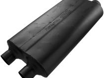50 Series Big Block Chambered Muffler 50 Big Block 3.00 Dual In 2.50 Dual Out Mild Sound Flowmaster