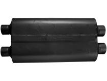 50 Series Big Block Chambered Muffler 50 Big Block 3.00 Dual In 2.50 Dual Out Mild Sound Flowmaster