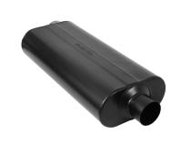 70 Series Chambered Muffler 70 Series 3.00 Offset In 3.00 Center Out Mild Sound Flowmaster