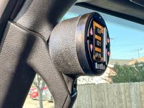 Upper iDash Stealth Pod Mount for 18-23 Jeep JL and 20-23 Gladiator Banks Power