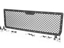 Sierra Mesh Grille 14-15 1500 Sierra Black Powdercoat Stainless Steel Hardware Rough Country