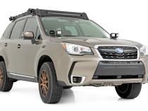 Subaru Roof Rack System w/Front, Rear and Side LEDs 14-18 Subaru Forester Rough Country