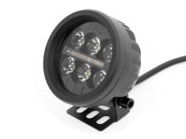 Black Series Round LED Light Pair 3.5 Inch Amber DRL Rough Country