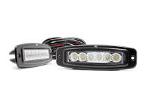 6 Inch Flush Mount LED Light Bars Pair Rough Country