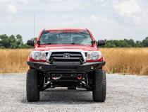 LED Light Kit Ditch Mount 2 Inch Black Pair Amber DRL Toyota Tacoma (05-15) Rough Country