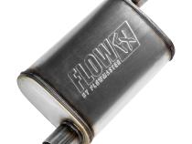 Flow Fx Muffler Flow Fx Muffler 2.25 Offset In/ 2.25 Offset Out Moderate Sound Stainless Steel Flowmaster