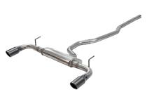 Flow Fx Cat-Back Exhaust System Fits 2014-2022 Jeep Cherokee 3.2-Liter, Flow Fx Cat-Back 2.5-Inch Stainless Steel Exhaust System, 3.5-Inch Black Ceramic Tips, Dual Out Rear Exit Flowmaster