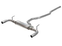 Flow Fx Cat-Back Exhaust System Fits 2014-2022 Jeep Cherokee 3.2-Liter, Flow Fx Cat-Back 2.5-Inch Stainless Steel Exhaust System, 3.5-Inch Black Ceramic Tips, Dual Out Rear Exit Flowmaster