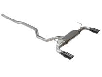 Flow Fx Cat-Back Exhaust System Fits 2014-2022 Jeep Cherokee 3.2-Liter, Flow Fx Cat-Back 2.5-Inch Stainless Steel Exhaust System, 3.5-Inch Black Ceramic Tips, Dual Out Rear Exit Flowmaster