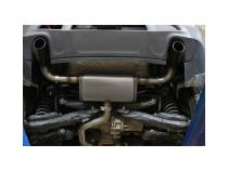 Flow Fx Cat-Back Exhaust System Fits 2014-2022 Jeep Cherokee 3.2-Liter, Flow Fx Cat-Back 2.5-Inch Stainless Steel Exhaust System, 3.5-Inch Black Ceramic Tips, Dual Out Rear Exit Flowmaster