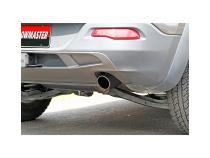 Flow Fx Cat-Back Exhaust System Fits 2014-2022 Jeep Cherokee 3.2-Liter, Flow Fx Cat-Back 2.5-Inch Stainless Steel Exhaust System, 3.5-Inch Black Ceramic Tips, Dual Out Rear Exit Flowmaster