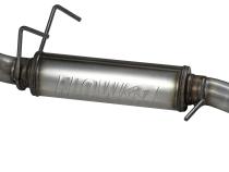 Flow Fx Axle-Back Exhaust System Fits 2011-2014 Ford Mustang 3.7-Liter, Flow Fx Axle-Back 2.5-Inch Stainless Steel Exhaust System, 4.0-Inch Black Ceramic Tips, Dual Out Rear Exit Flowmaster